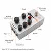 MOSKYAUDIO Roller Compressor Pedal 4 Modes True Bypass Sustain Blend Level Control Guitar Effects Pedal