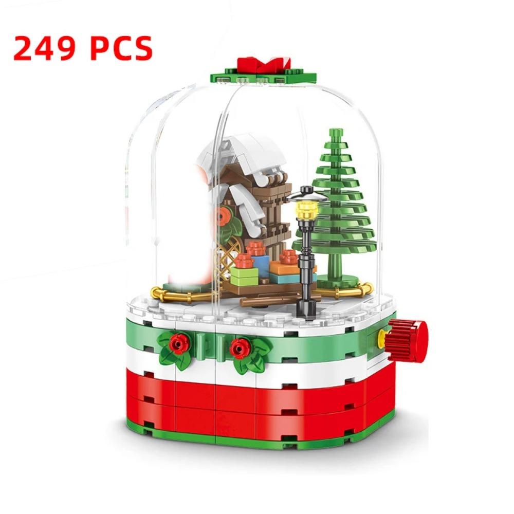 Mini Shop Market Street View Sets Model Building Blocks Hamburger Restaurant Retail Store Creative Architecture Friend Girl City