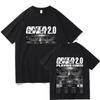 Rapper Playboi Carti Antagonist Tour T-shirts Mens Clothing Hip Hop 90s Vintage T Shirts Male Casual Cotton Streetwear