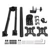 Dual Monitor Arm 9kg Load VESA Adjustable Angle and Cable Management (for Teleworking/Gaming) - 17-27 Inch, Capacity, Standard, Height,