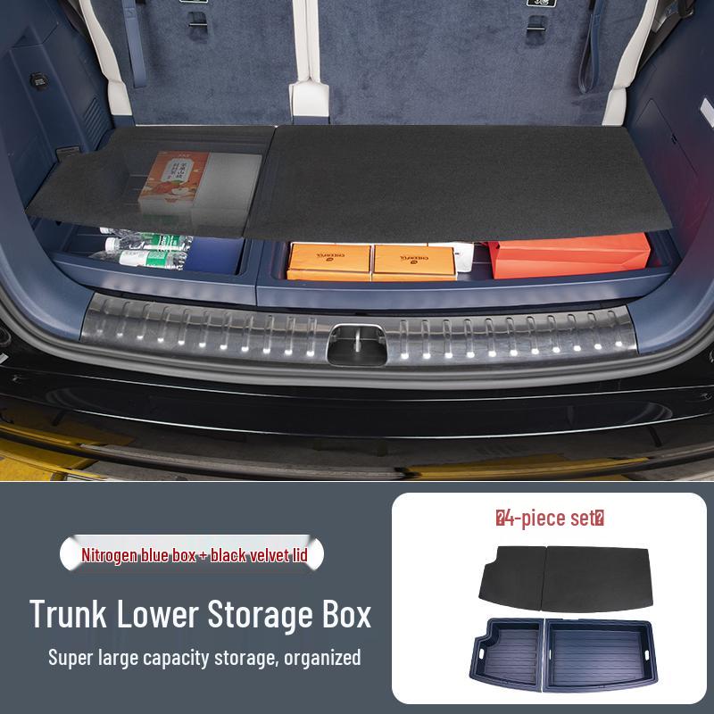 Zeekr 009 Trunk Organizer for 2024-25: Tail Box Storage & Accessories