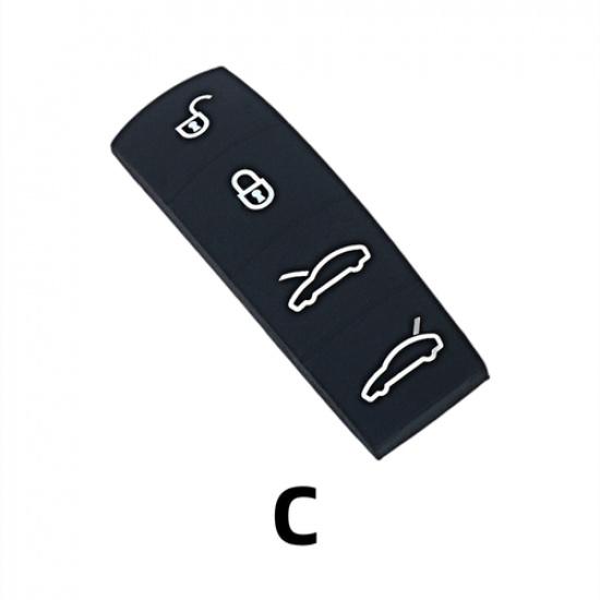For Porsche Cayenne Macan Cayman Panamera 3/4 Button Car Key Button Pad