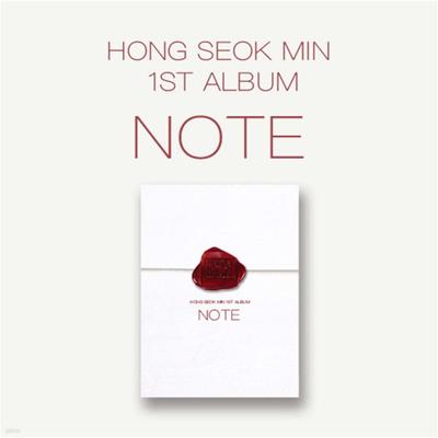 HONG SEOKMIN - 1st Album : NOTE
