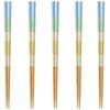 Happy Set of Made of Made In PID4661 J-kitchens Chopsticks, 5, Wood, Japan,