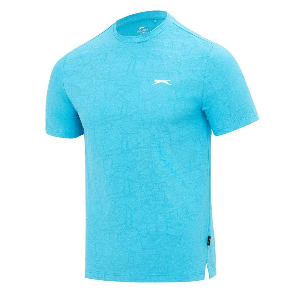 Slazenger Mens Logo Knitted T-Shirt