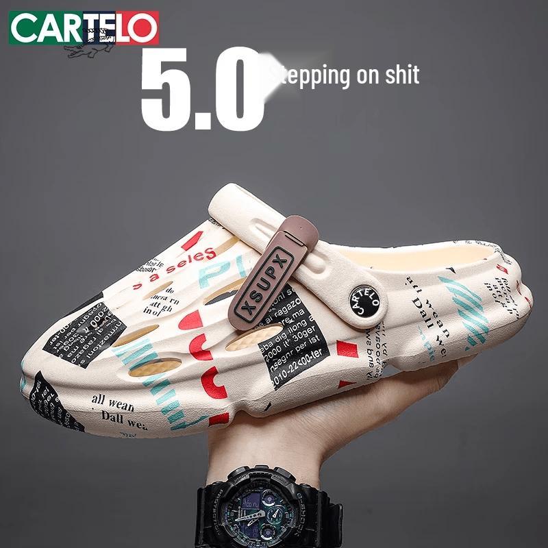 CARTELO Men s Breathable Clog Sandals 42/43