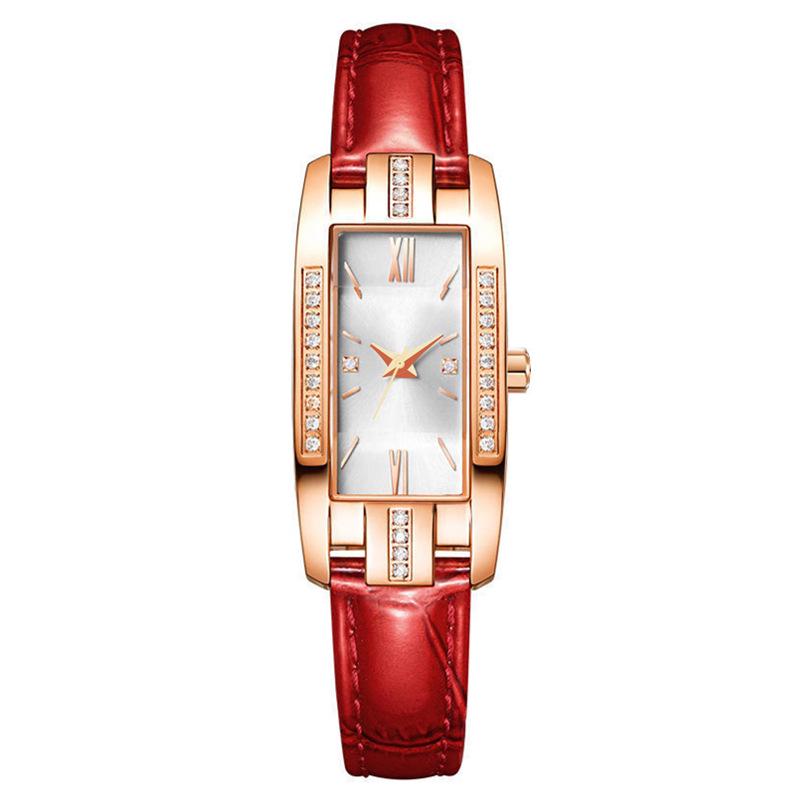 

Douyin Live Trending Retro Green Diamond Women s Square Watch - Fashion Influencer Style