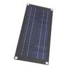 Solar Battery Trickle Charger Maintainer 20W 18V Portable Solar Panel Trickle Charging Kit for Outdoor Camping Hiking