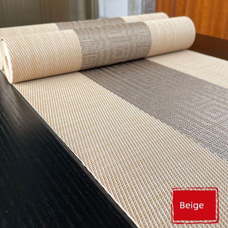 

Скатерть-дорожка Чайная подставка Новый китайский классический Национальный стиль Ткань для чайного столика Скатерть для скамейки Кофейный столик Скатерть Подкладка для чайного столика Бегунок для кровати Тумба под телевизор Beige [width 30cm]] 45cm long