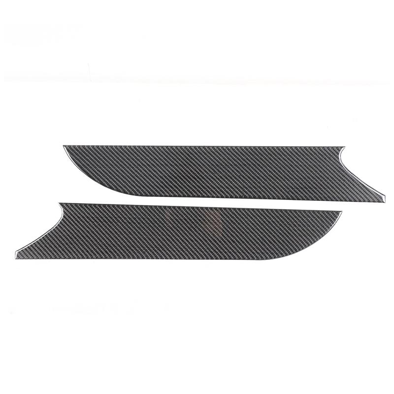 For Xiaomi SU7 2024+ Soft Carbon Fiber Car Front Door Anti-Kick Sticker Panel Decorative Cover Car Interior Accessories