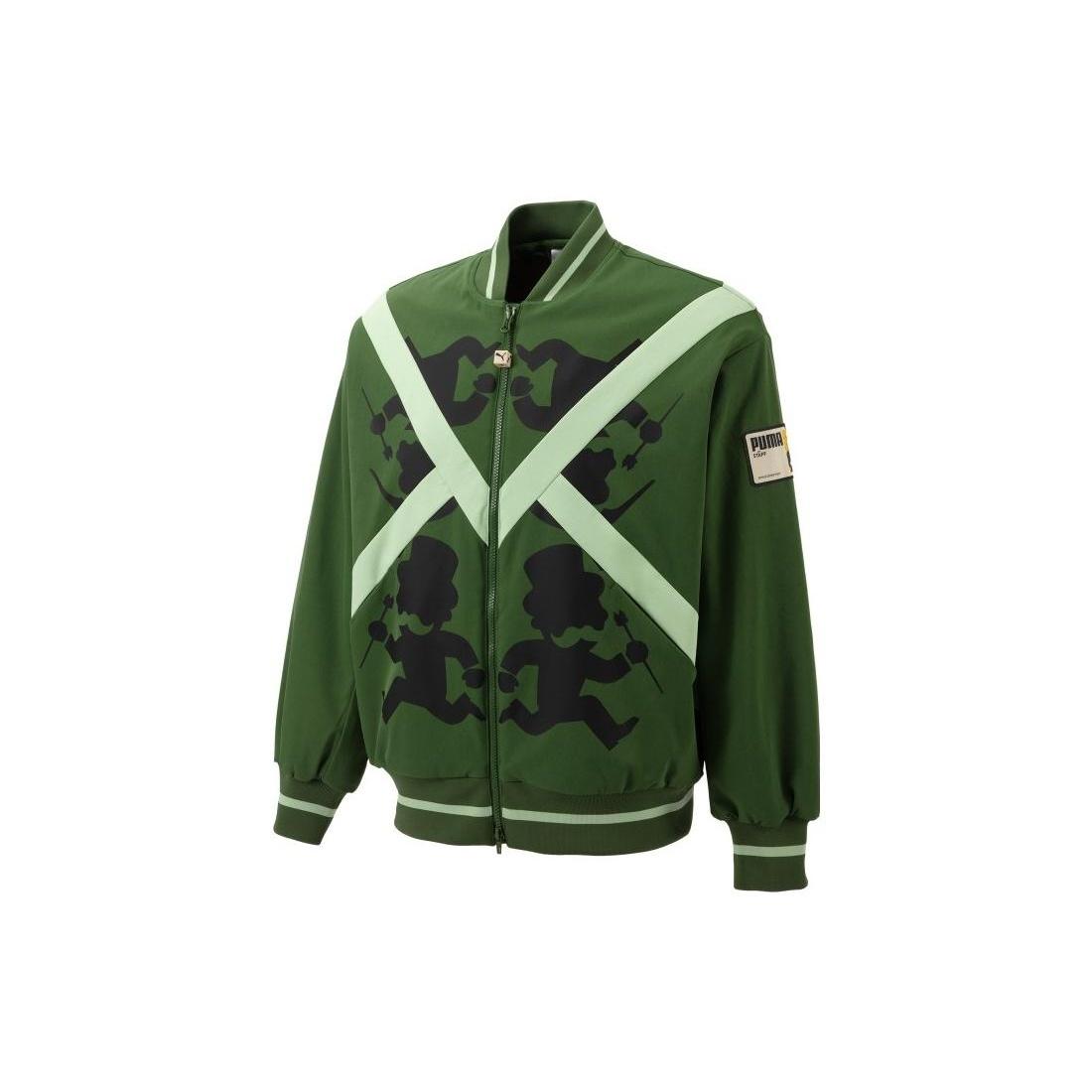 PUMA X Staffonly X Monopoly Jacket  Green  Men s 539893-80 M