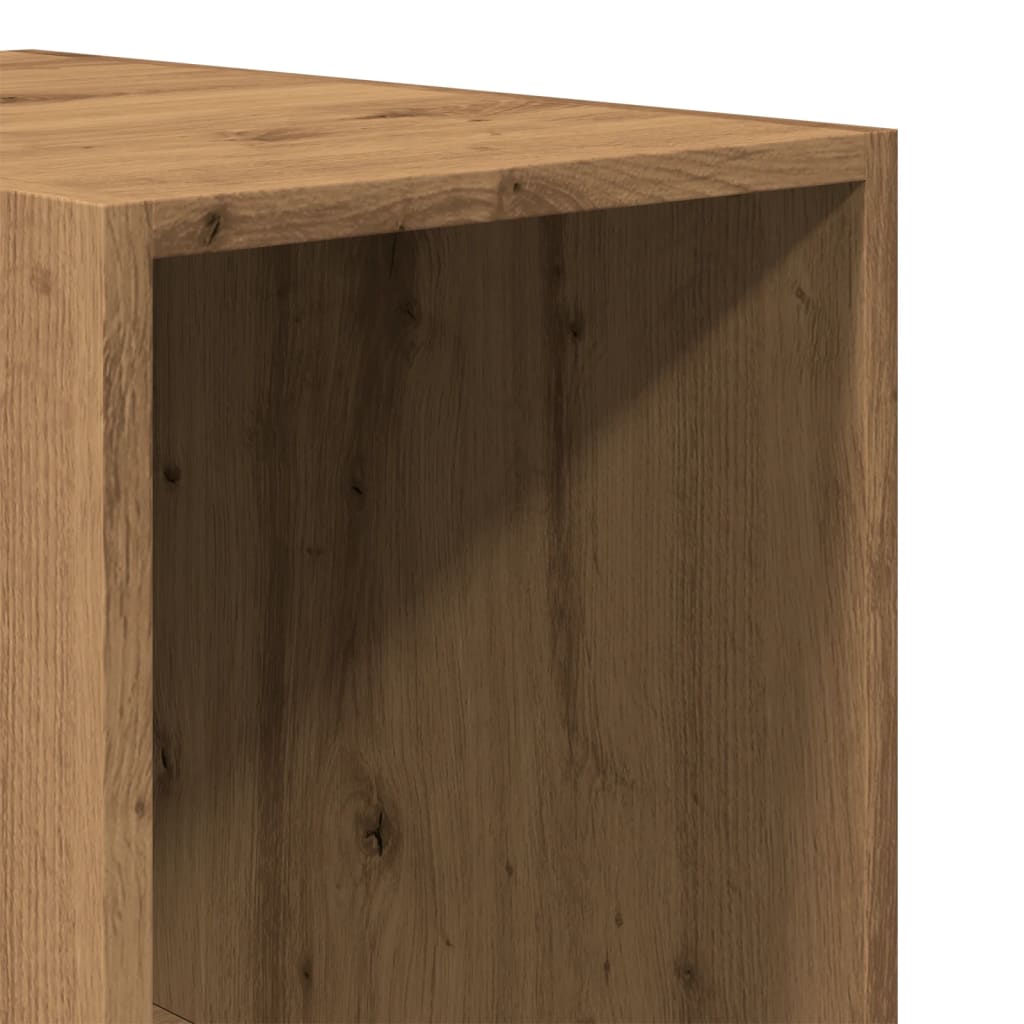 Artisan Oak Wardrobe 11.8 x 19.7 x 78.7 in (30 x 50 x 200 cm) Particleboard