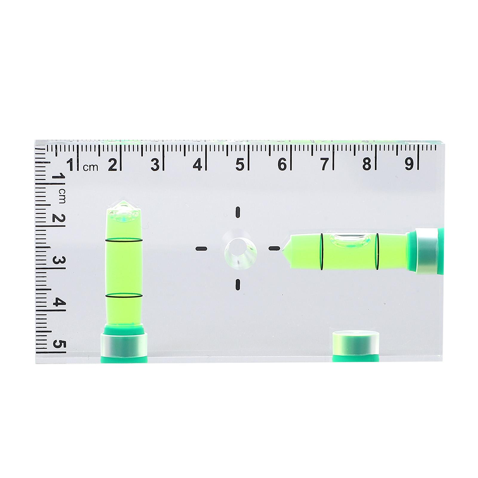 

Мини Уровень с 3 Магнитами Компактный Акриловый Уровень для Горизонтальных и Вертикальных Измерений
