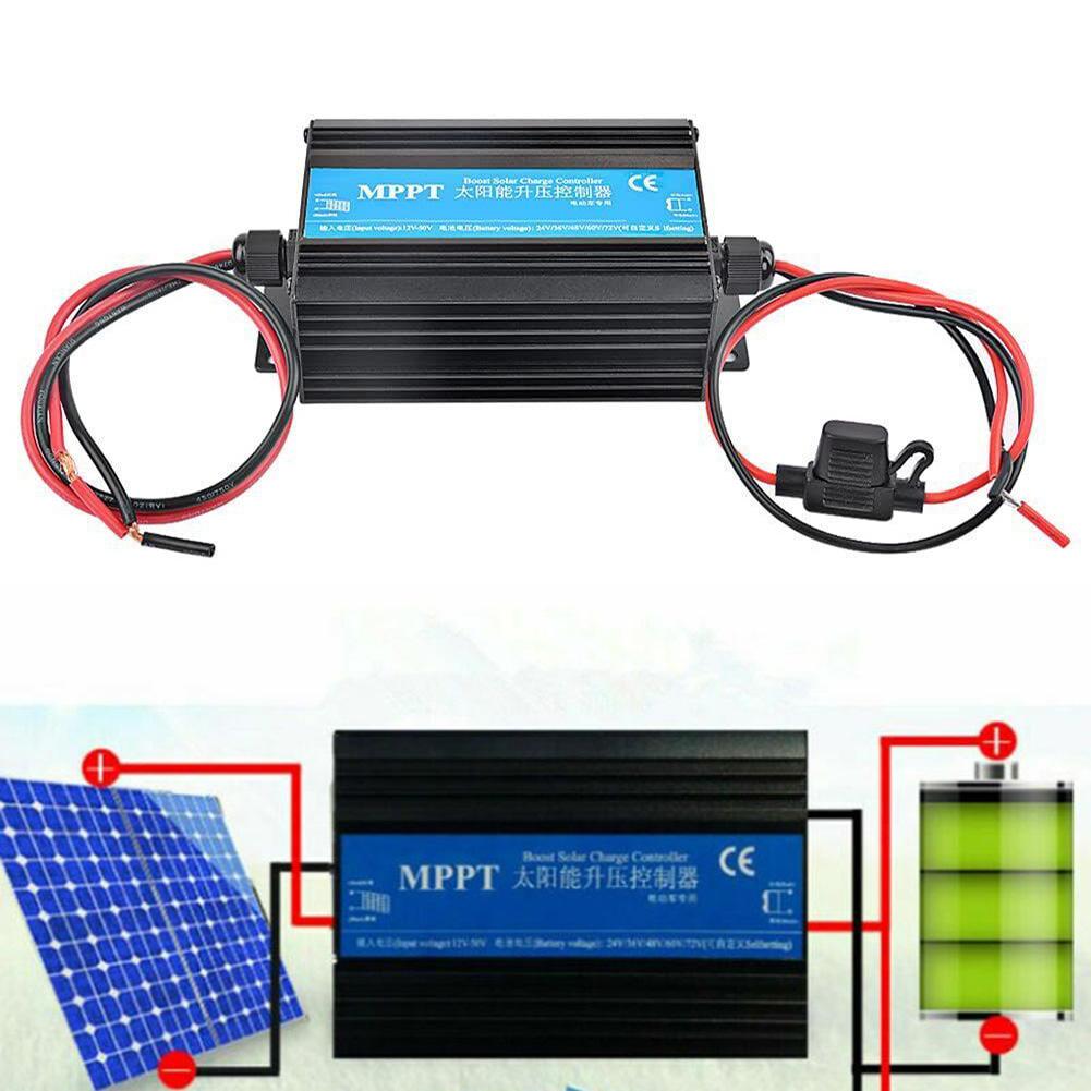 24-72V Controller Black CTK300-II MPPT Solar Charge