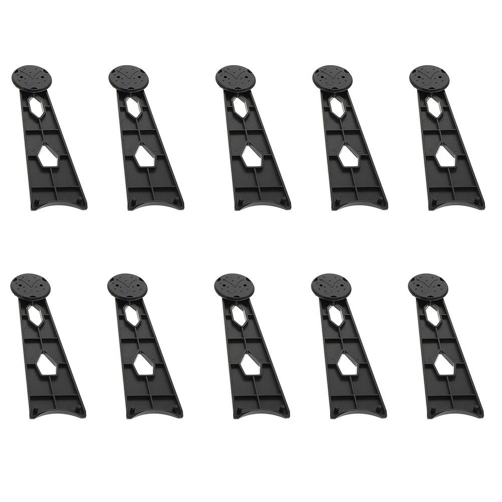 12Pcs Photo Frame Racks Plastic Brackets for Desktop Display Support Artwork Frame Holder Simple Wall Free Organizing Solution 13X4X1.2CM