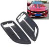 2 Pcs Engine Hood   Vent Cover Carbon   Front Upper Bonnet Hood   Outlet Cover Replacement for     2018 to 2023