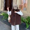 Women'S Vest Autumn And Winter New Thickened Warm Loose Coat