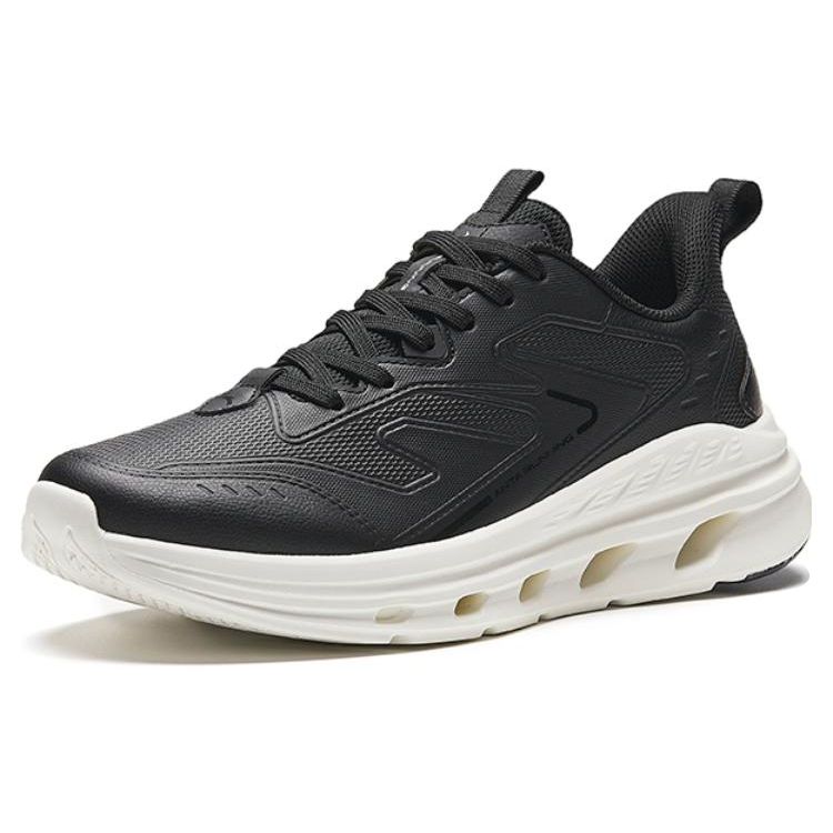 Anta Comfortable Versatile Durable Breathable Low-Top Casual Running Shoes Men Sneaker Black 912345578-8
