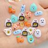 50Pcs Cute Mini Kawaii Cartoon Animal Teddy Bear, Dog Series Manicure Resin Scrapbook Diy Children Gift Hairpin  Accessories