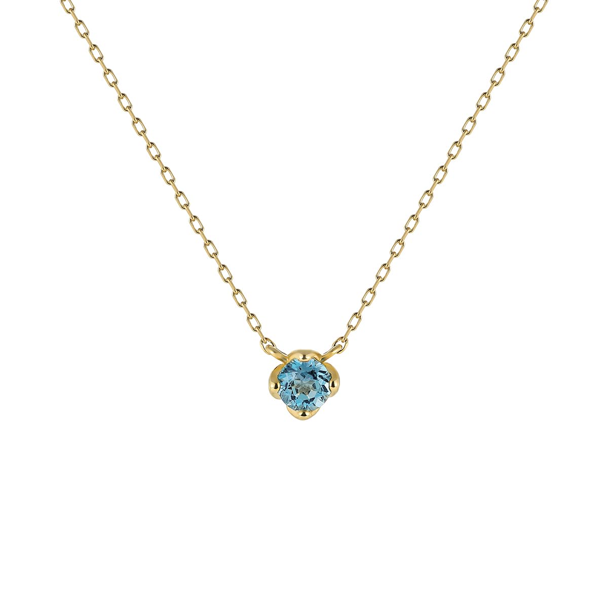 

Official November Birthstone Necklace in 10K Yellow Gold with Blue Perfect for Birthdays and Includes Jewelry Product 112536123026 4℃ Topaz, Gifts,