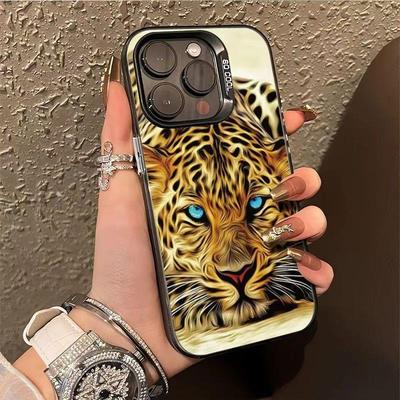 Creative Leopard Case for Apple 15 Pro Max, iPhone 16, 14, 13, and 17 - High-End Design with Unique Personality