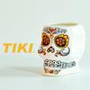 Hawaiian Tiki Zombie Skull Ceramic Cocktail Glass