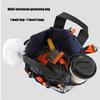Heavy Duty Waterproof Gardening Tool Bag Thickened Tear Resistant Fabric Spacious Design For Tools Shovel Pruner