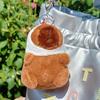 Capybara Plush Toy Keychain – Cute Stuffed Animal Backpack Clip