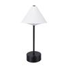 LED Table Lamp Minimalist USB Rechargeable Touch Control Bedside Lamp for Bedroom Study Cafe