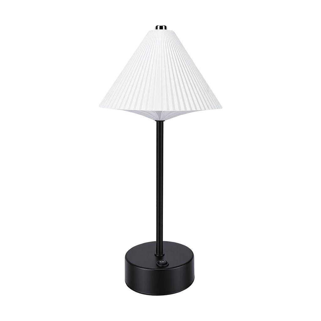 LED Table Lamp Minimalist USB Rechargeable Touch Control Bedside Lamp for Bedroom Study Cafe