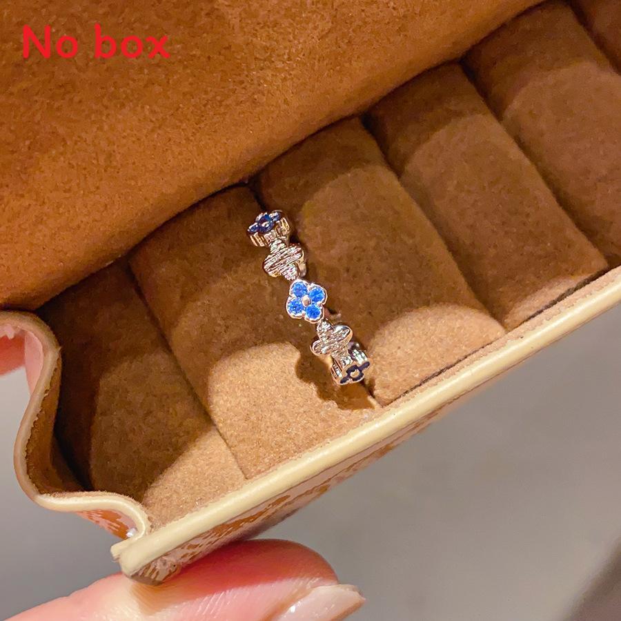 Zircon Heart Shape Minimalist Silver Ring Stylish Hand Accessories For Women