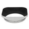 Haoge 58mm Square Metal Mount Lens Hood Shade Cap for 58mm Canon Nikon Leica Leitz Zeiss Voigtlander Nikkor Fujifilm Olympus Lenses and Other 58mm