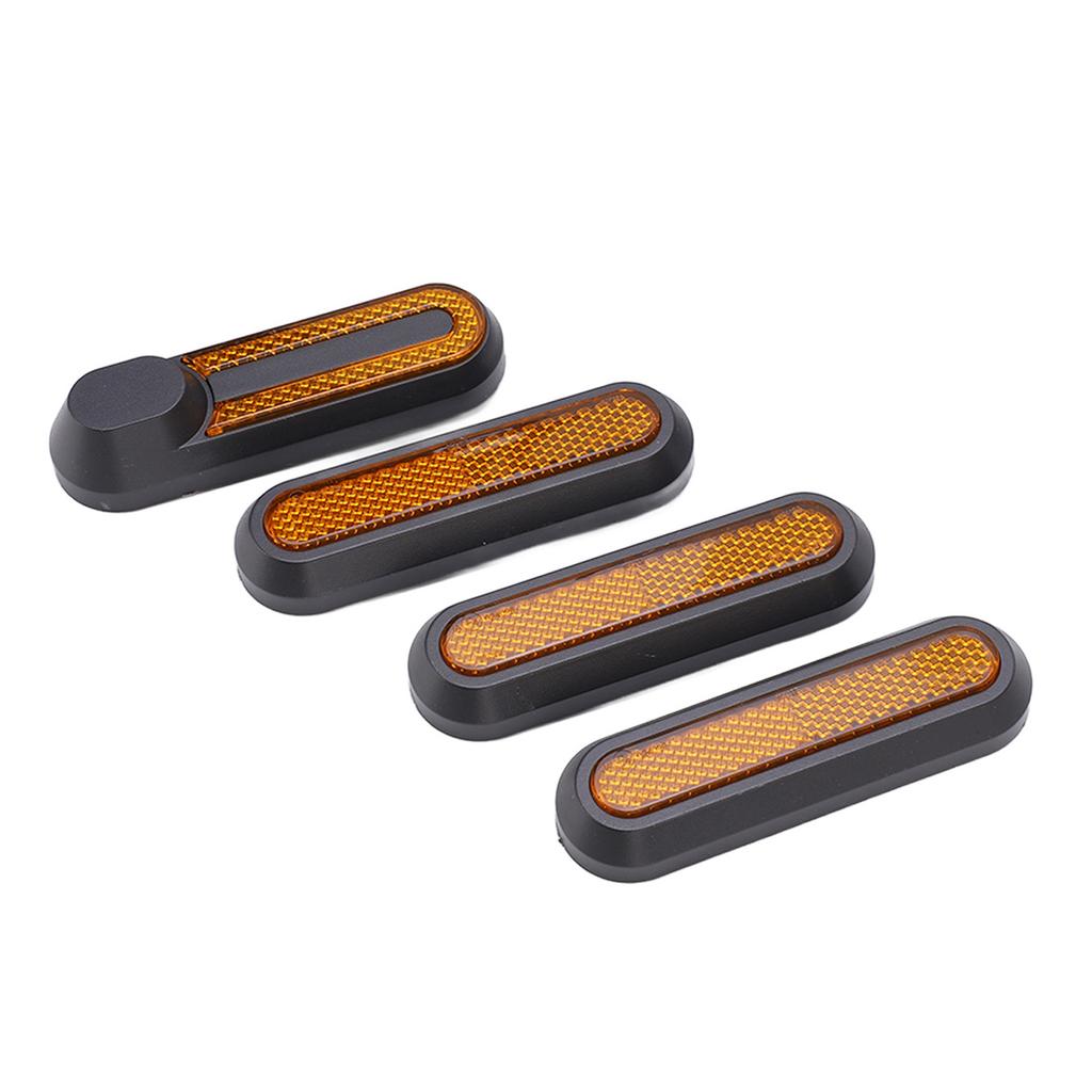4Pcs Electric Scooter Wheel Hubs Cover Safe Drive Install Easily Electric Scooter Accessories for Xiaomi M365Yellow
