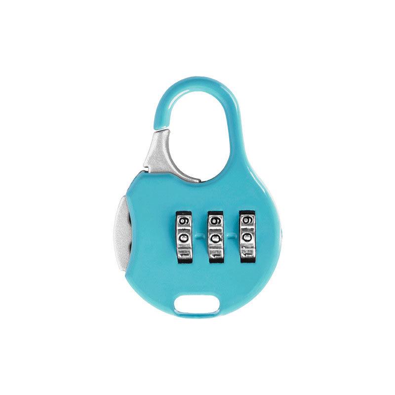 Mini Combination Padlock for Suitcase, Pencil Case, Gym Locker, Backpack, and Luggage - Anti-Theft Security