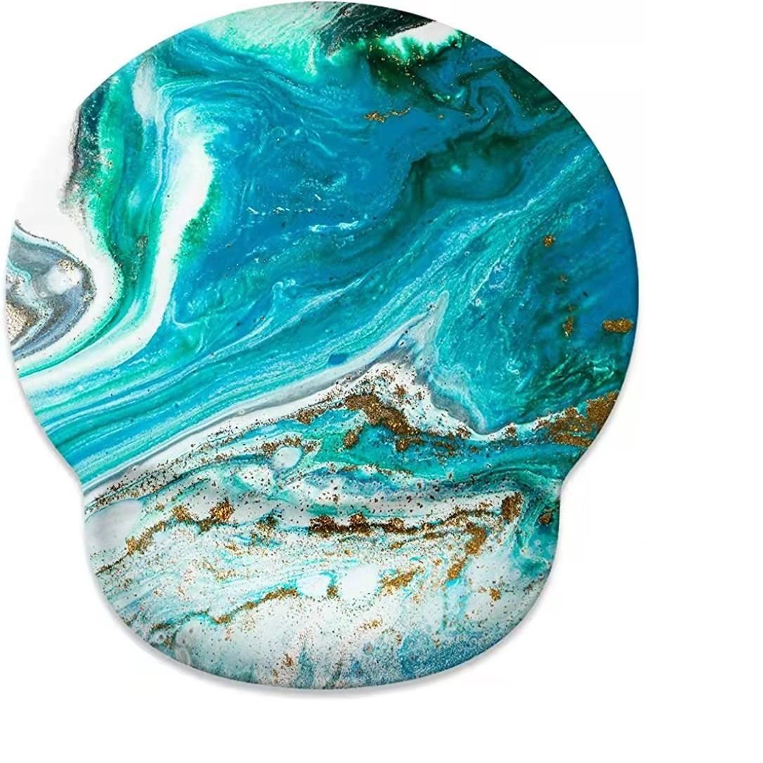 

Мраморные коврики для мыши с поддержкой запястья, эргономичный коврик для мыши для мужчин и женщин, подставка для запястья, коврик для мыши для ноутбуков, компьютеров, коврик для мыши