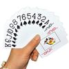 100% PLASTIC New Poker Size Good Playing Cards Excellent
