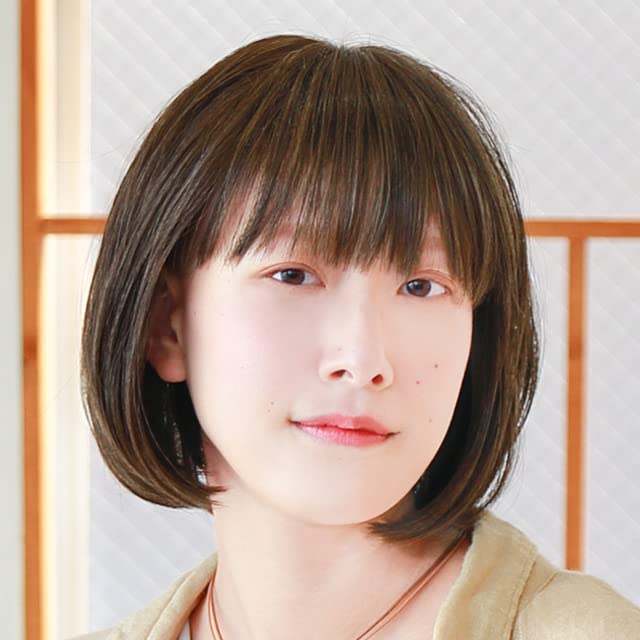 [Priscilla] Hat Wig Fit Bob Heat Resistant Chocolate Black