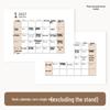 2026 Multi-functional Desk Calendar with Pen Holder and Storage Box