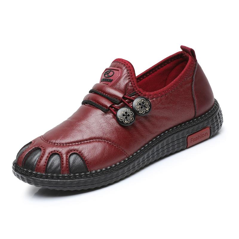 ****** and Autumn New ******* Old Cloth Shoes Women's Single Shoes Trendy Versatile Fashion Waterpro** Bottom