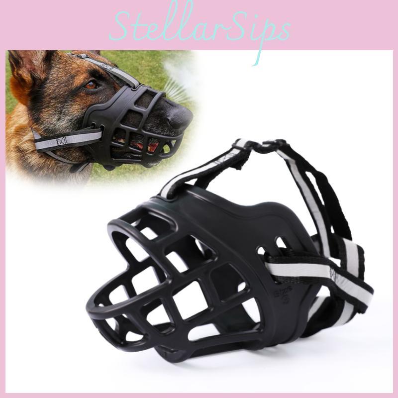 Adjustable Plastic Dog Muzzle With Protective Features For Safe And Comfortable Use