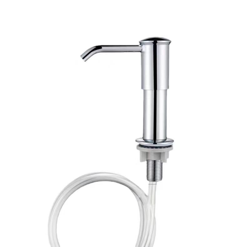 Distributeur de Savon et Détergent de Cuisine Aquarium avec Tube d'Extension