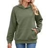 Solid Casual Loose Hoodies For Woman 2025 Autumn Designer Women's Oversized Long Sleeve Pullover Sweatshirts Vintage Female Tops