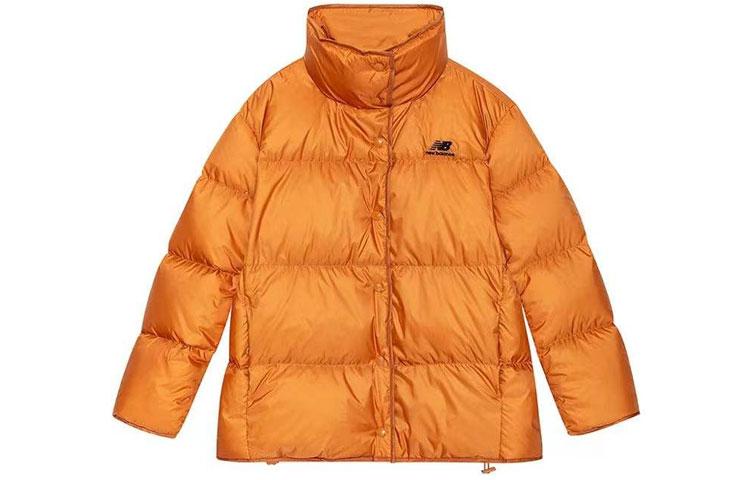 New Balance Down Jackets Women s Orange Stand Collar Moderate Other 5PB4U152-LOR M