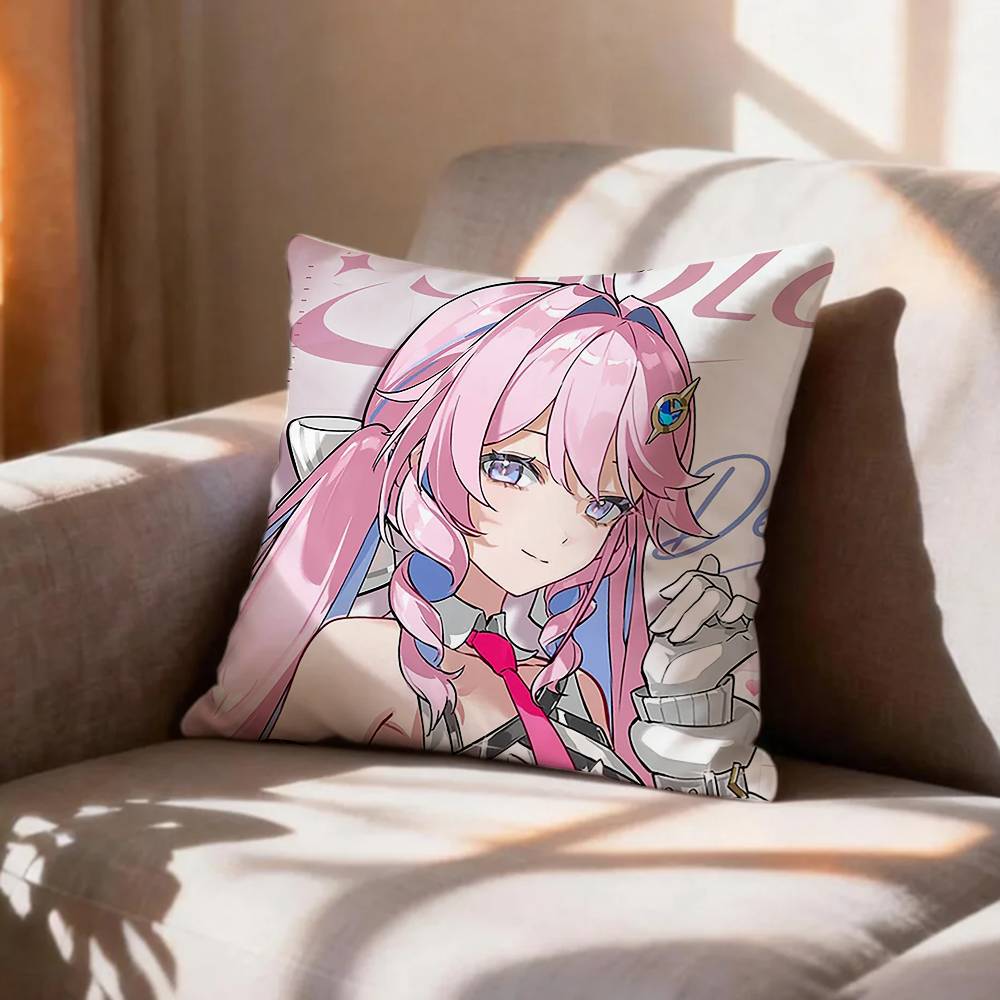 COOL DDenia Hiyuki WuWa Wuthering   Pillow Case Pattern Printed Pillowcase For Living Room Sofa Cushion Cover