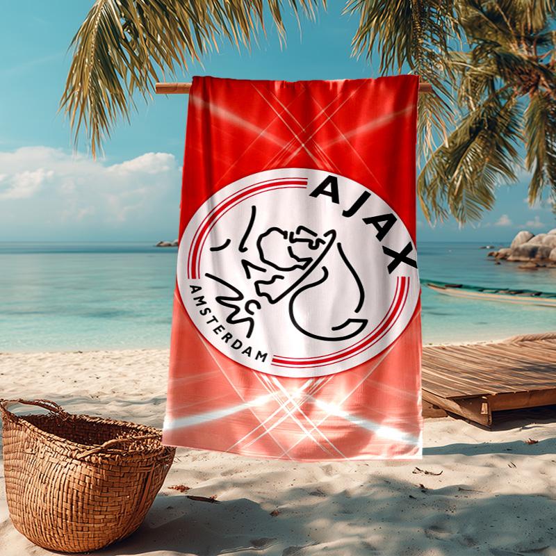 1PC Bold Ajax Amsterdam Spirit Beach Towel - Soft, Absorbent Microfiber, Lightweight, Ideal for The Beach, Parties, Travel, Camping fan gifts
