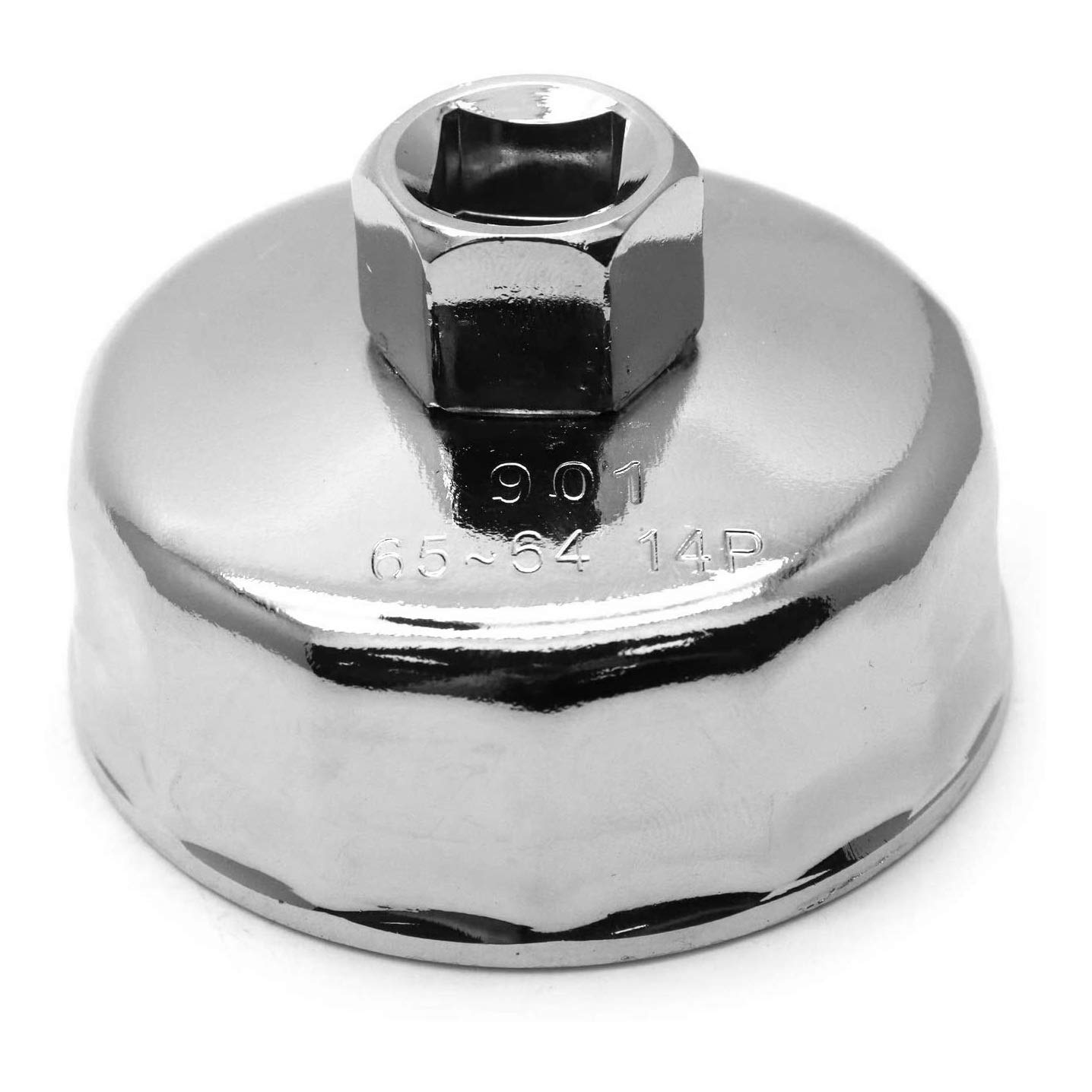 

Katigan 65MM 14 Flute Filter Wrench Tool for Accord CR-V Odysy 07AAA-PLCA100 серебряный