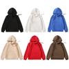 Unisex Kinder Kapuzenpullover mit langen Ärmeln Einfarbig Kapuze mit Kordelzug Sweatshirt Freizeit Kinder Oberbekleidung