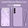  Liquid Silicone Phone Case For Samsung Galaxy A57/37/27/17/07 A56/36/26/16/06 A55/35/25/15/05S Protect Back Soft Cover