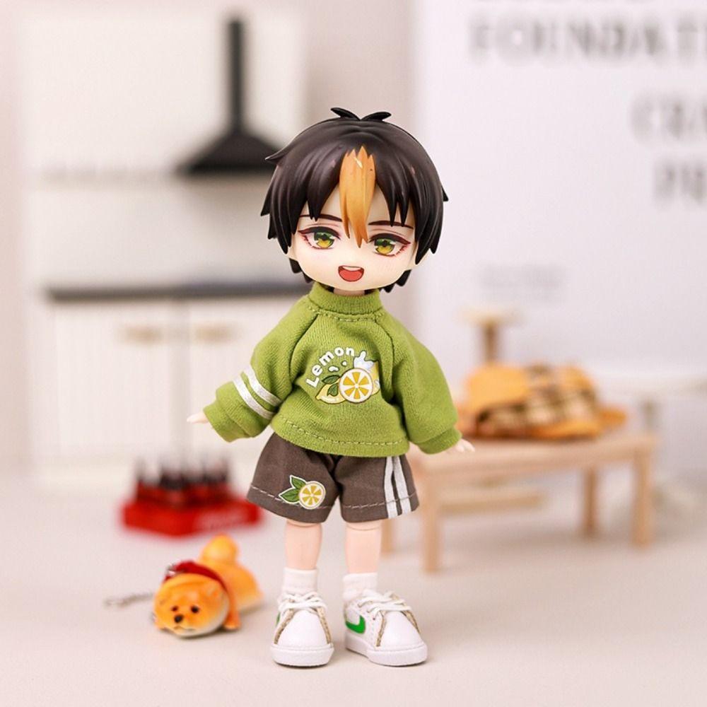 Handmade OB11 Clothes Casual Wear Obitsu11 Outfit DIY Toy Doll Hoodie Shorts  Ymy Penny