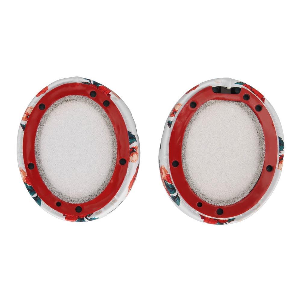 

2PCS Leather Noise Isolation Ear Cushions Ear Covers for Studio 2 Studio 3 Electronic Devices белый